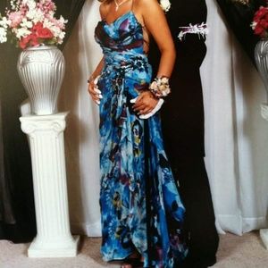 Colorful prom dress